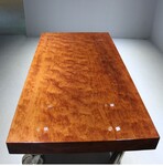 巴花大板桌厂家直销非常优惠的价格天然花梨木大板桌整板无拼接