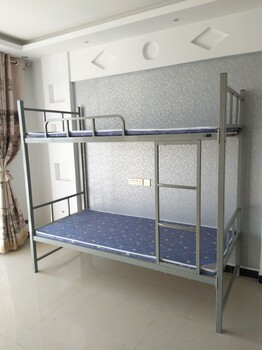 宝鸡双层床上下铺床高低床架子床公寓床生产厂家出售