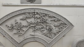 上海古建砖雕价格,砖雕花窗图片1