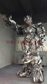 广州新的暖场机器人暖场可穿戴机器人威震天