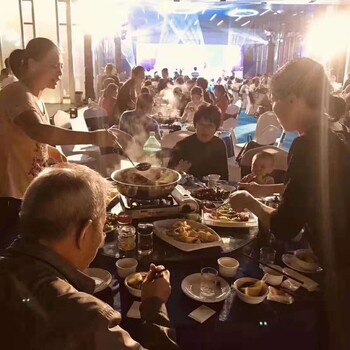 中山海鲜盆菜鲜香爽口酒席宴会围餐餐饮外包