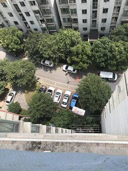 上海福建南路吊大理石