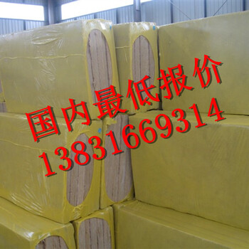 涿州市外墙防水高强度岩棉复合保温板80kg6个厚有备案厂家，厂家在哪