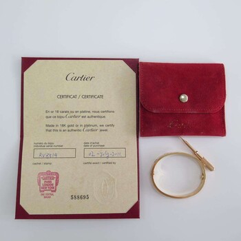 广聚源黄金回收之爱，从Cartier卡地亚LOVE手镯开始！