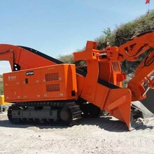 履带挖掘装载机出口土耳其用于铬矿开采ZWY-180/75L图片