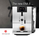 JURA/優瑞ENA8黑色瑞士進口家用商用意式現磨家用全自動咖啡機