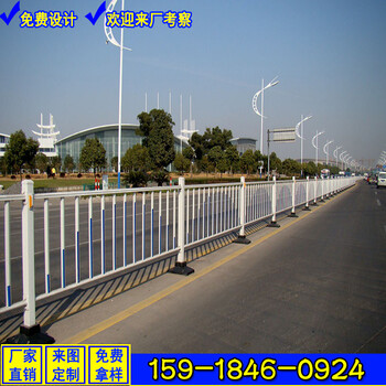 中山市政道路護欄人行道隔離欄桿回字形護欄按圖生產(chǎn)