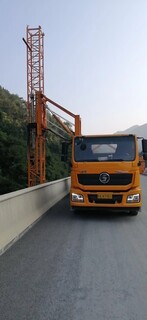 陕汽德龙新M3000后八22米桁架式桥梁检测车图片6