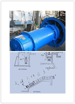 200QZW潜水轴流泵_深井排水_雪橇式_便携式_型号_天津奥特