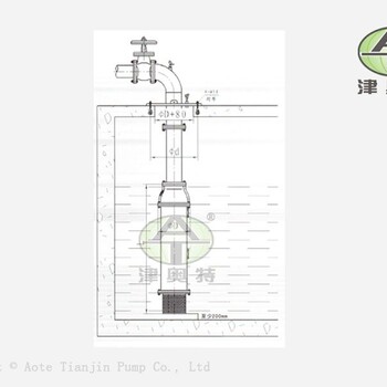 矿用下吸式潜水泵_扬程高_耐磨-天津奥特泵业