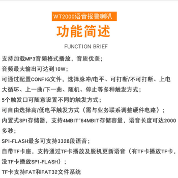 SF-701語音喇叭小區(qū)巡邏車語音宣傳播放器宣傳