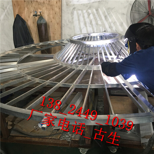 雕刻铝板窗花铝花格生产企业