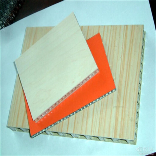 上海木纹铝蜂窝板价格滚涂木纹色铝蜂巢板幕墙蜂窝铝单板订做厂家