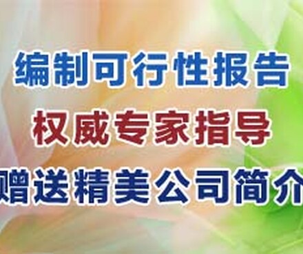 【洛阳市偃师市专业编写新型环保建筑材料可行