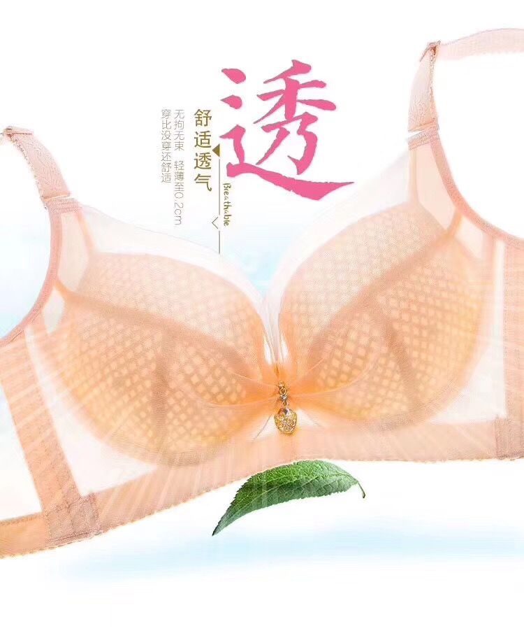 湛江品牌大码锁脂性感带钢圈内衣女