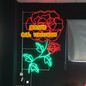 LED玫瑰花朵路灯杆装饰彩灯LED花藤路灯造型灯