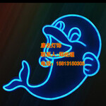 LED海豚造型灯霓虹灯管图案灯户外亮化景观灯