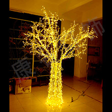 LED发光圣诞树灯串树景观树