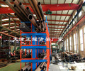 北京西城管材貨架伸縮懸臂貨架鋼材擺放架鋁型材架子
