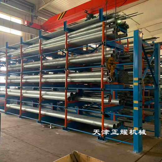 江西南昌钢管货架伸缩式设计立体存放6米9米12米钢管