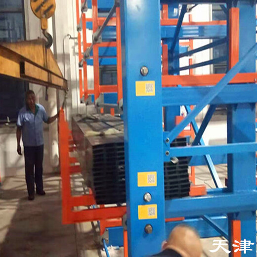 浙江台州伸缩式悬臂货架合理规范管材钢材型材棒料车间