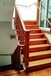 橡木定制品家美式樓梯實木樓梯家庭樓梯案例圖片上海別墅木質樓梯廠家