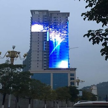 深圳LED格栅屏厂家价格led格栅屏与全彩led大屏幕有啥不一样