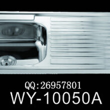 卡塔尔常规款式1米拉伸不锈钢水槽WY-10050