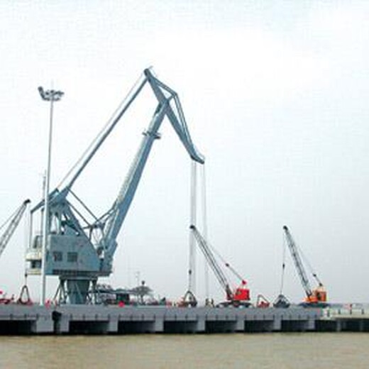 上海松江码头吊机回收DJ龙门行车回收