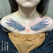 肩胛骨与手臂自由飞翔翅膀纹身#吴江酷客纹身