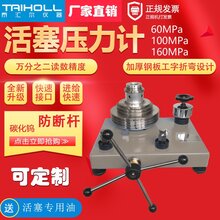 泰汇尔仪器厂家直销THLL系列活塞式压力计0.05级60MPa活塞压力计图片