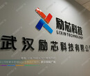 武汉水晶字形象墙设计、公司名字形象背景墙制作安装