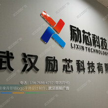武汉水晶字形象墙设计、亚克力字形象背景墙制作供货