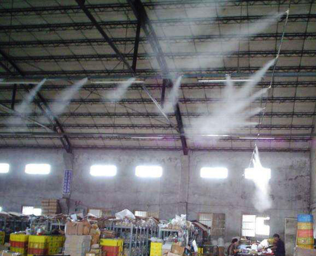 扬州工业车间除尘设备_高压喷嘴雾化系统