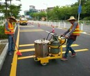 专业承接广东地区停车位划线教练场划线道路标线热熔划线市政工程工厂画线图片