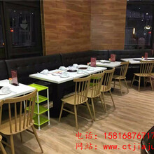 布吉火锅店桌椅，坂田焖锅店桌椅定做，龙岗餐厅桌椅生产厂家