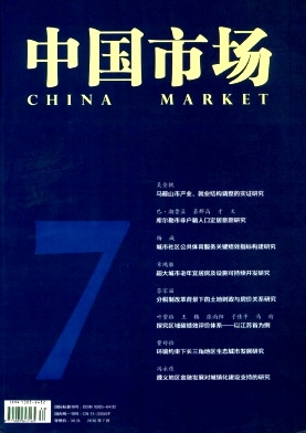 与工程预决算、展示设计投稿发表《中国市场》