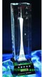 广州塔模型小蛮腰摆件夜光水晶3D内雕创意旅游纪念品，水晶内雕礼品图片