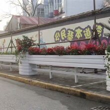 道路花盆容器厂家/深圳景观花盆直销/鸿粤花草酒店装饰架图片