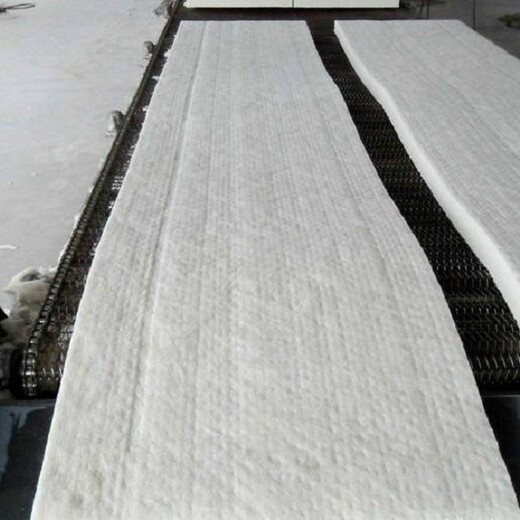 吉林甩丝硅酸铝针刺毯厂家,硅酸铝针刺纤维毯