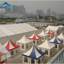 景区休息尖顶户外篷房，广州申宝工厂定制出售尖顶活动篷房