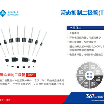 的瞬态抑制二极管选型指南