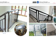 广东组合式楼梯扶手厂家，海南锌钢楼梯护栏型材