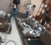 广州天河蒸汽除螨沙发清洗公司，布沙发深层清洁去污除异味