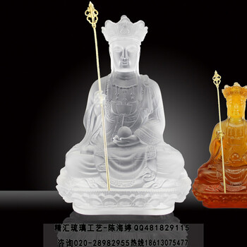 香港佛琉璃佛像定做，台湾药师佛定做厂家，尼泊尔绿度母佛像