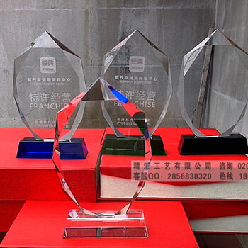 南京年度佳人物奖杯定做水晶奖杯制作厂家无锡护士表彰奖杯