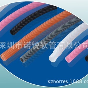 阻燃塑料波纹软管深圳供应线束波纹软管可批发塑料波纹软管