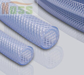 食品级软管 透明钢丝软管PVC不含塑化剂管食品网纹纤维硅胶管