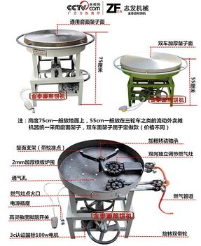 西安致诚有卖温控煎饼机立式燃气煎饼铛