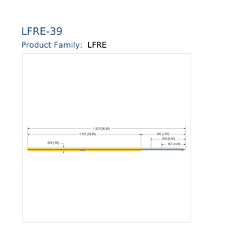 美国原装进口cet测试探针lfre-39t15进口镀铑探针lfre弹簧探针